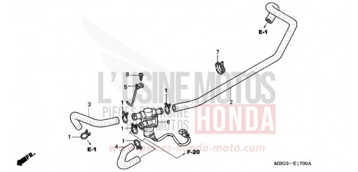 SOUPAPE D'AIR VFR800FIX de 1999